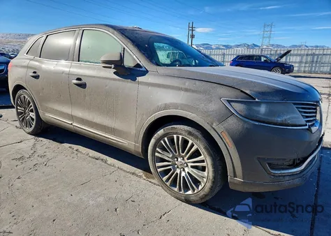 2017 Lincoln Mkx Reserve z USA, uszkodzony, nr VIN 2LMPJ6LR0HBL22317